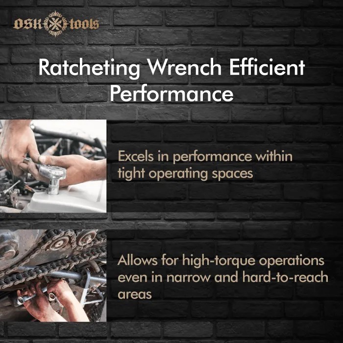 Why use a ratcheting wrench? 3 reasons to understandOSK ToolsWrench Brand